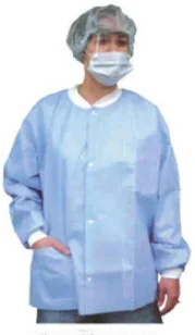 Sunrise Industries Sunlite Ultra Lab Jacket Blue Small Long Sleeves Hip Length – T17325-SM