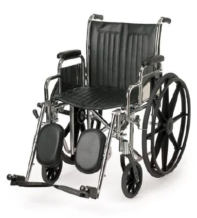 Sunrise Medical Breezy EC 3000 Lightweight Wheelchair Dual Axle Desk Length Arm Padded, Removable Arm Style Mag Wheel Black 20 Inch Seat Width 250 lbs. Weight Capacity – 320RADPE