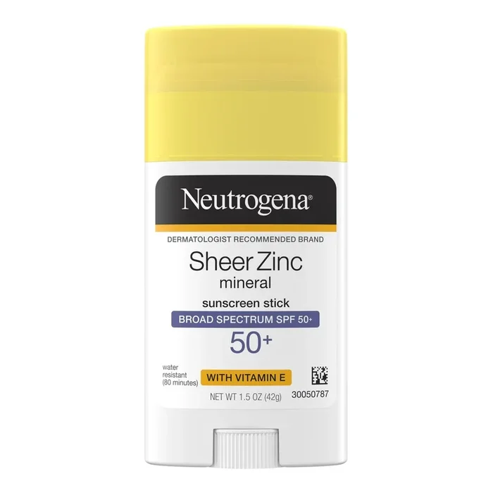 Sunscreen, Stick Neutrogena Sheer Zinc Mineral Spf50+ 1.5Oz