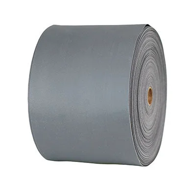 Sup-R Band Latex Free Exercise Band – 25 yard roll – Silver – xx-heavy – 10-6346