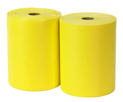 Sup-R Band Latex-Free Exercise Band – Twin-Pak – 100 yard – (2 – 50 yard boxes) – Yellow – 10-6331