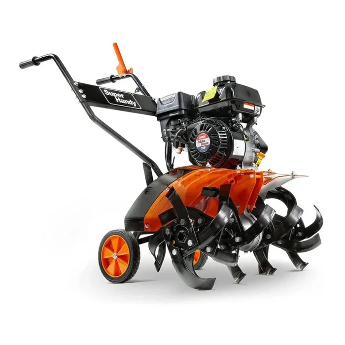 SuperHandy Garden Tiller Pro – 7HP Engine, Adjustable Tines, 27″ Tilling Width GUO093