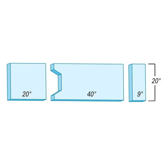 Support Surfaces for AMSCO 1080/2080 Support Surface for AMSCO 1080/2080, Premium Saver – 910243DBW