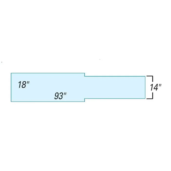 Support Surfaces for Phillips Angiography with Head Table Support Surface for Phillips Angiography with Head Table, Basic – 910403NBW