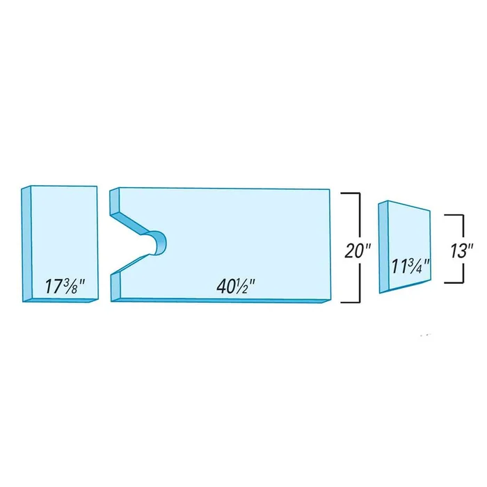 Support Surfaces for Shampaine Radi-Op 1501 Support Surface for Shampaine Radi-Op 1501, Deluxe – 910250XBW