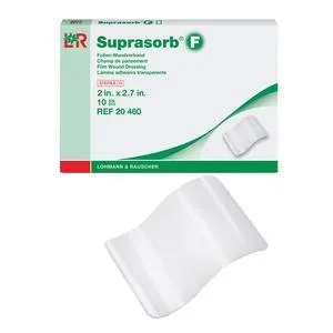 Suprasorb F Transparent Film Dressing, 2″ x 2.75″