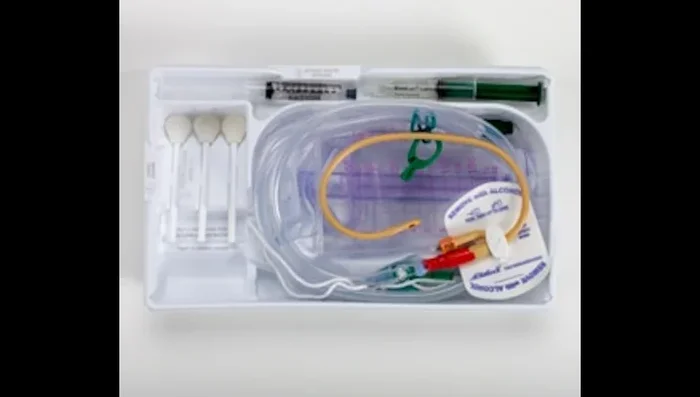 SURESTEP Lubri-Sil I.C. Complete Care Foley Tray, 16 Fr, 5cc