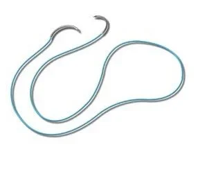Surgical Specialties LOOK Suture with Needle Absorbable Uncoated Undyed Suture Plain Gut Size 6-0 18 Inch Suture 1-Needle 11 mm Length 3/8 Circle Precision Conventional Cutting Needle – 1415B