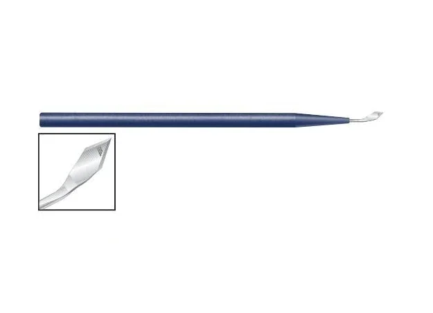 Surgical Specialties Sharpoint Clear Corneal Knife 2.85 mm Stainless Steel / Plastic Full Handle Sterile Disposable – 72-2863