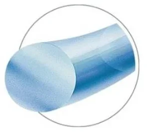 Surgical Specialties Surgical Specialties Suture with Needle Nonabsorbable Uncoated Blue Suture Monofilament Polypropylene Suture Size 6-0 18 Inch Suture 1-Needle 13 mm Length 3/8 Circle Precision Reverse Cutting Needle – J8695N