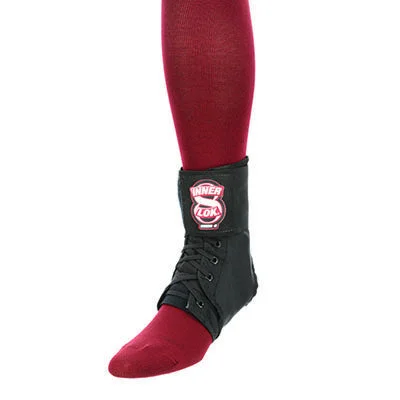 Swede-O Inner Lok 8 Ankle Brace, Black, XL – 24-7690