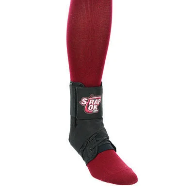 Swede-O Strap Lok Ankle Brace, Black, Small – 24-7675
