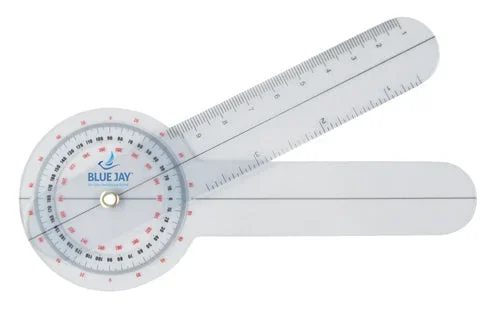 Take A Range Check 6 Inch Plastic 360 Degree Goniometer