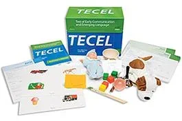 TECEL: Test of Early Communication and Emerging Language By Mary Blake Huer + Lynda Miller