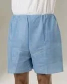 Tech Styles a Division of Encompass Techstyles Exam Shorts 5 X-Large to 7 X-Large Blue Spunbond Polypropylene Adult Disposable – 45410-107
