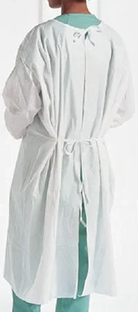Tech Styles a Division of Encompass ValueCare Protective Procedure Gown Large Unisex White – 4640-140