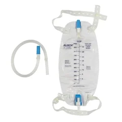 Teleflex Medical Urinary Leg Bag Easy Tap Anti-Reflux Valve 32 oz.