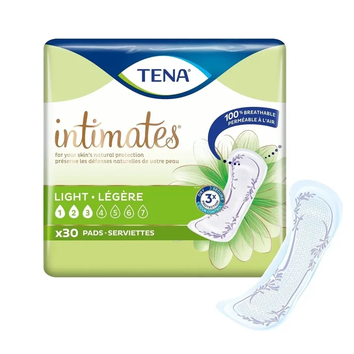 Tena Intimates Ultra Thin Light Pads Regular Bladder Control Pads