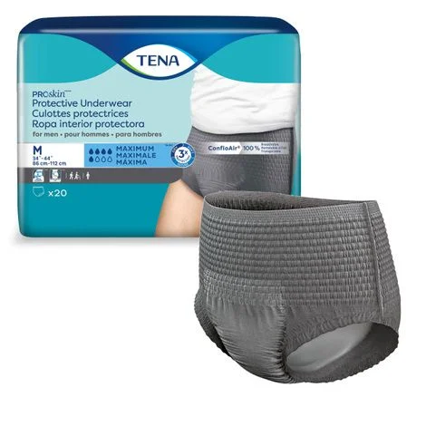 TENA ProSkin Men Protective Underwear – Maximum Absorbency