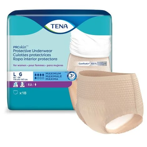 TENA ProSkin Women Protective Underwear – Maximum Absorbency