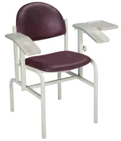 The Brewer Company Brewer 1500 Blood Drawing Chair Double Adjustable Armrests Clamshell – 1500-21