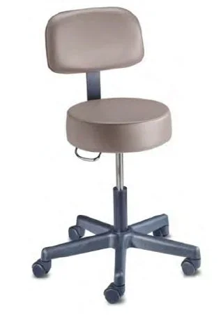 The Brewer Company Value Plus Series Exam Stool Pneumatic Height Adjustment 5 Casters Brewer – 22500-28