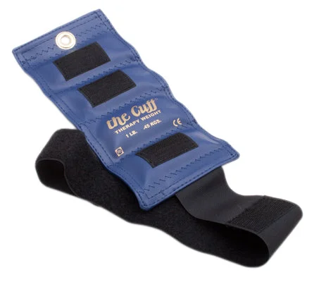 The Cuff Deluxe Ankle and Wrist Weight, Blue (1 lb.) – 10-2503