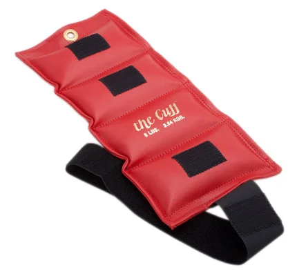 The Cuff Deluxe Ankle and Wrist Weight, Red (8 lb.) – 10-2513