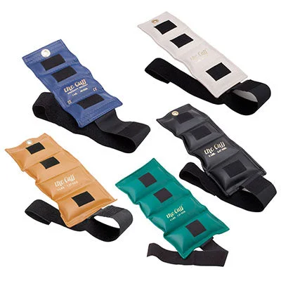 The Cuff Original Ankle and Wrist Weight, 5 Piece Set (1 each: 1, 2, 3, 4, 5 lb.) – 10-0249