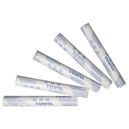 The Palm Tree Group Tampax Tampon Regular Absorbency Plastic Applicator – 2500