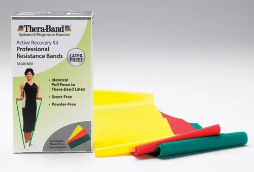 Thera-Band 5′ Combo Pack- Light Latex-Free
