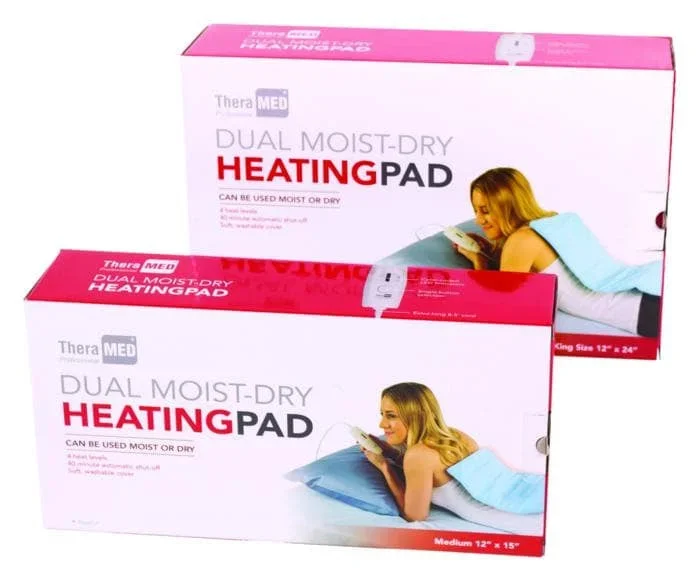 Thera-Med Professional Dual Moist-Dry Electric Heating Pads