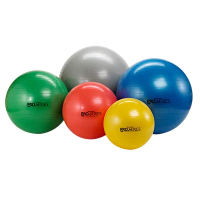 TheraBand Inflatable Exercise Ball – Standard – Blue – 30″ (75 cm), Retail Box – 30-1884B