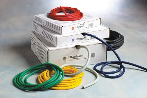 Theraband Light Tubing Set Yellow Red & Green Tubes 5′