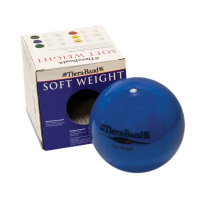 TheraBand Soft Weights ball – Blue – 2.5 kg, 5.5 lb – 10-3154