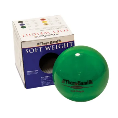 TheraBand Soft Weights ball – Green – 2 kg, 4.4 lb – 10-3153