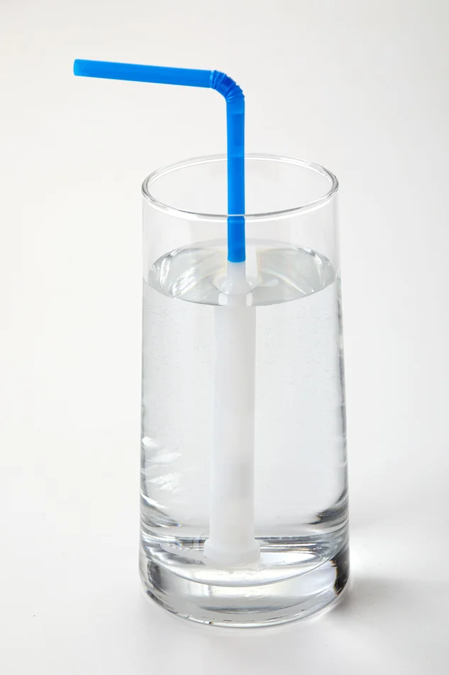 Thin Liquid SafeStraw™ Drinking Aid (White)