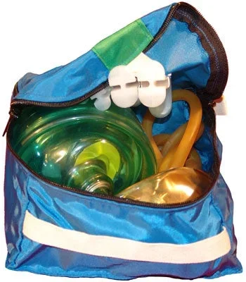 Thomas Transport Packs / EMS Thomas Center Airway Pouch Blue 8 X 8 X 4 Inch – TT103