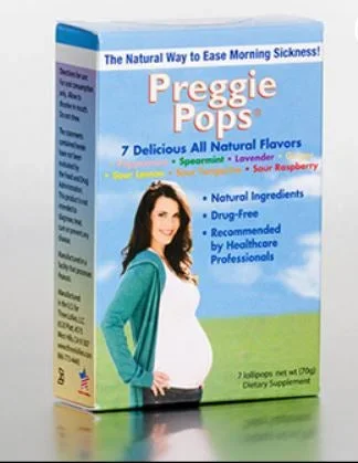 Three Lollies LLC Preggie Pops Nausea Relief Syrup 7 per Box – 69534261297