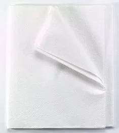 Tidi Products Everyday Stretcher Sheet Flat 40 X 72 Inch White Tissue / Poly Disposable – 918272