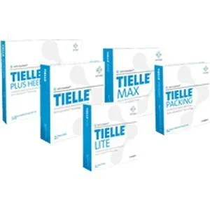 TIELLE Adhesive Hydropolymer Dressing 5-7/8″ x 7-3/4″