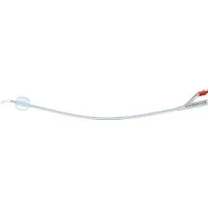 Tiemann 2-Way 100% Silicone Foley Catheter 24 Fr 5 cc