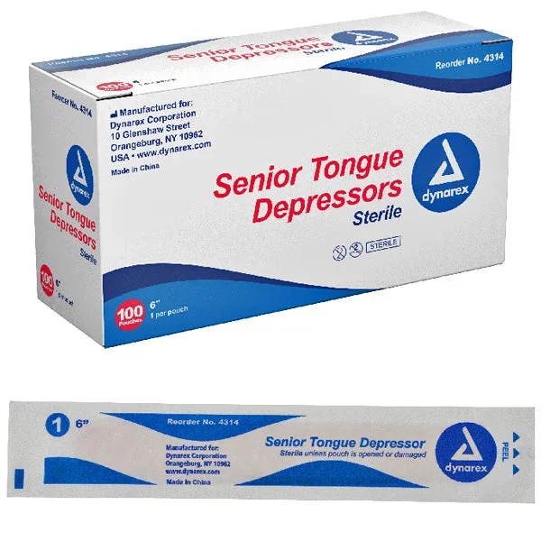 Tongue Depressors, Sterile & Non-Sterile