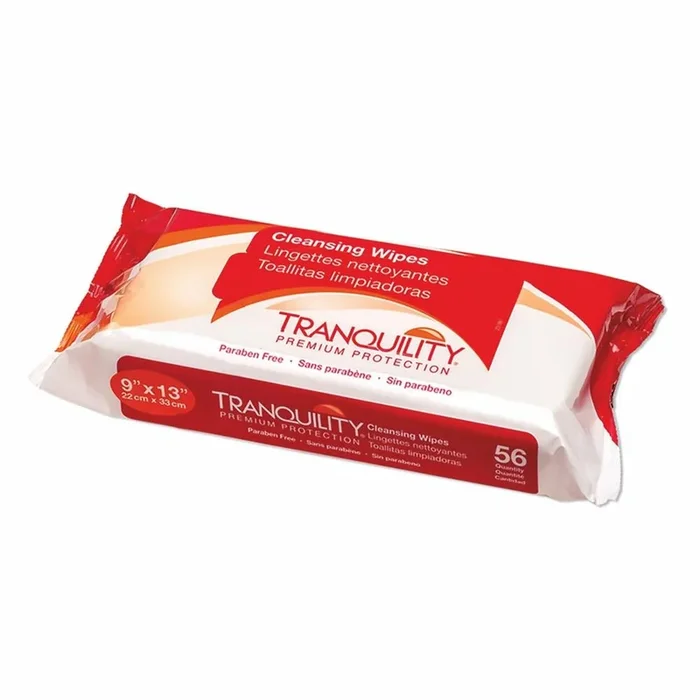 Tranquility® Personal Wipes 56 Count Case of 12