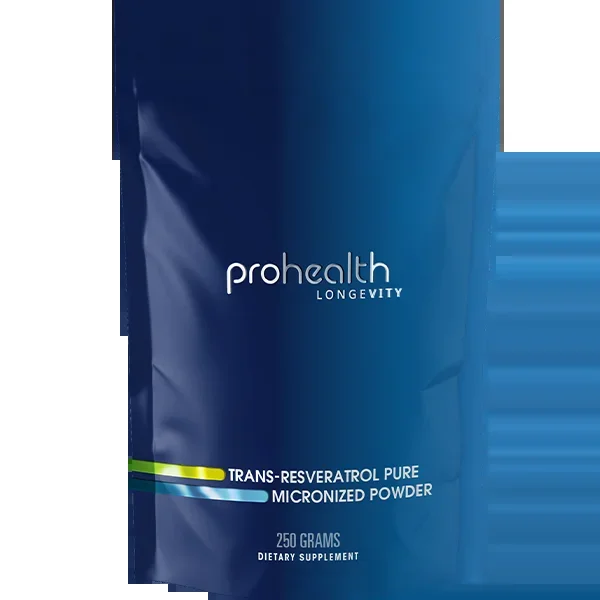 Trans-Resveratrol Pure Micronized Powder – 250 grams