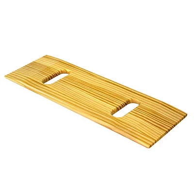 Transfer Board, Wood, 8″ x 24″, two handgrips – 50-3004