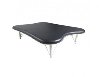 Tri W-G Mat Table, Motorized Hi-Lo (23.5″-35″H), Hour-Glass Top, 5’W x 7’L, 600 lb capacity – 15-5042