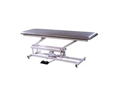 Tri W-G Treatment Table, Motorized Hi-Lo 1 section, 27″ x 76″, 400 lb capacity, w/ casters – 15-5125