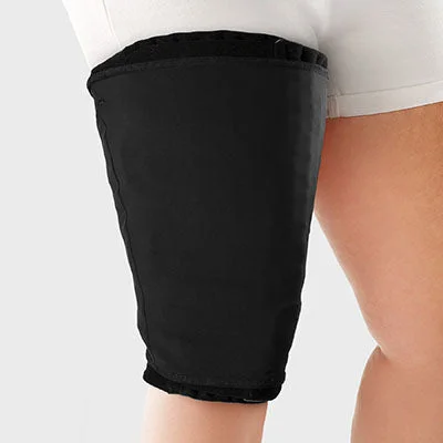 Tribute Wrap, Sleep Sleeve Knee to Thigh (LE-DG), Small, Regular, Black – 24-3953BLK