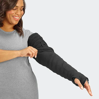 Tribute Wrap, Sleep Sleeve MCP to Axilla (UE-BG), Large, Regular, Black – 24-3943BLK